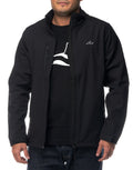 Killer Whale Softshell Fleece Jacket Mens Windproof Golf