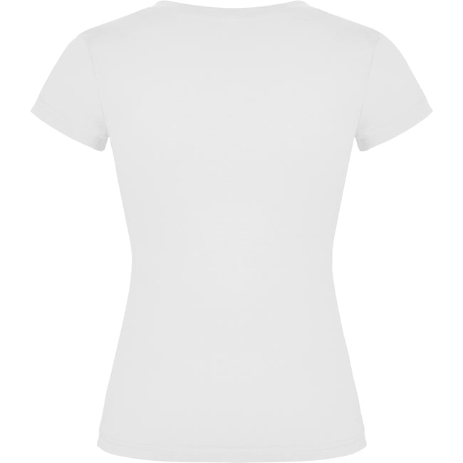 Killer Whale Tshirt V Neck Women Plain Cotton Gym Basic